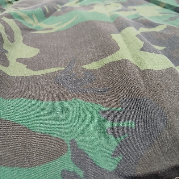 Vintage Bass Pro Shops Mens L Camouflage Shirt Camo Outdoor Field Hunting Chore - Picture 11 of 12